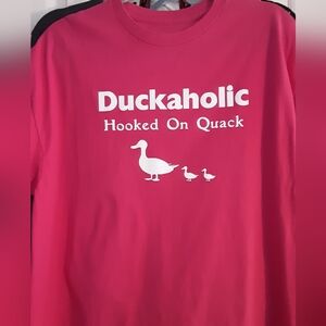 Handmade Funny Duck Lovers Tee Shirt